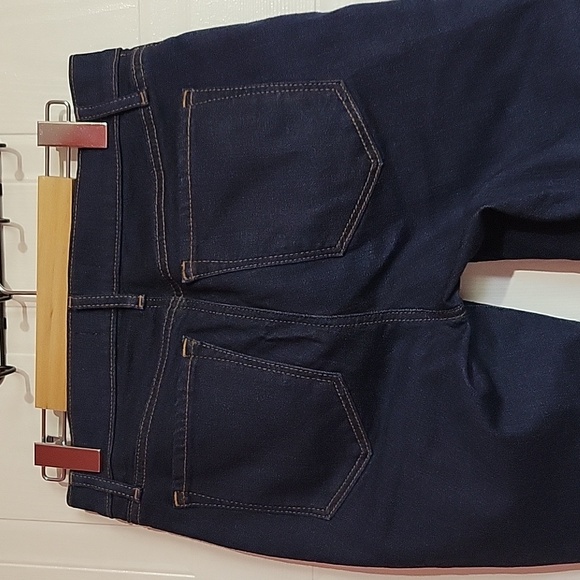 Loft Midrise Skinny Dark Wash Jeans US 27 - Picture 5 of 13